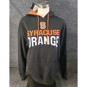 NWT Syracuse Orangemen University Pullover Hoodie Mens Small  Grey